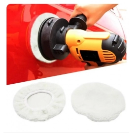 Car Bonnet Polisher Pad vehicle Microfiber Buffing Pads Polisher Drill Adapter Automotive Wash Sponge Disk Equipment For SUV RVs