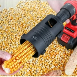 Portable Corn Thresher Fully Automatic Corn Peeling Machine Small Electric Grain Planer Separator Agricultural Tool Equipment