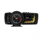 Car HUD Multi-Function Dashboard Head Up Display OBD2+GPS Smart Speedometer Auto Gauge Alarm System Turbo Boost