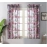 Purple Flower Living Room Tulle Curtain Bedroom Kitchen Window Tulle Curtain Bedroom Curtain